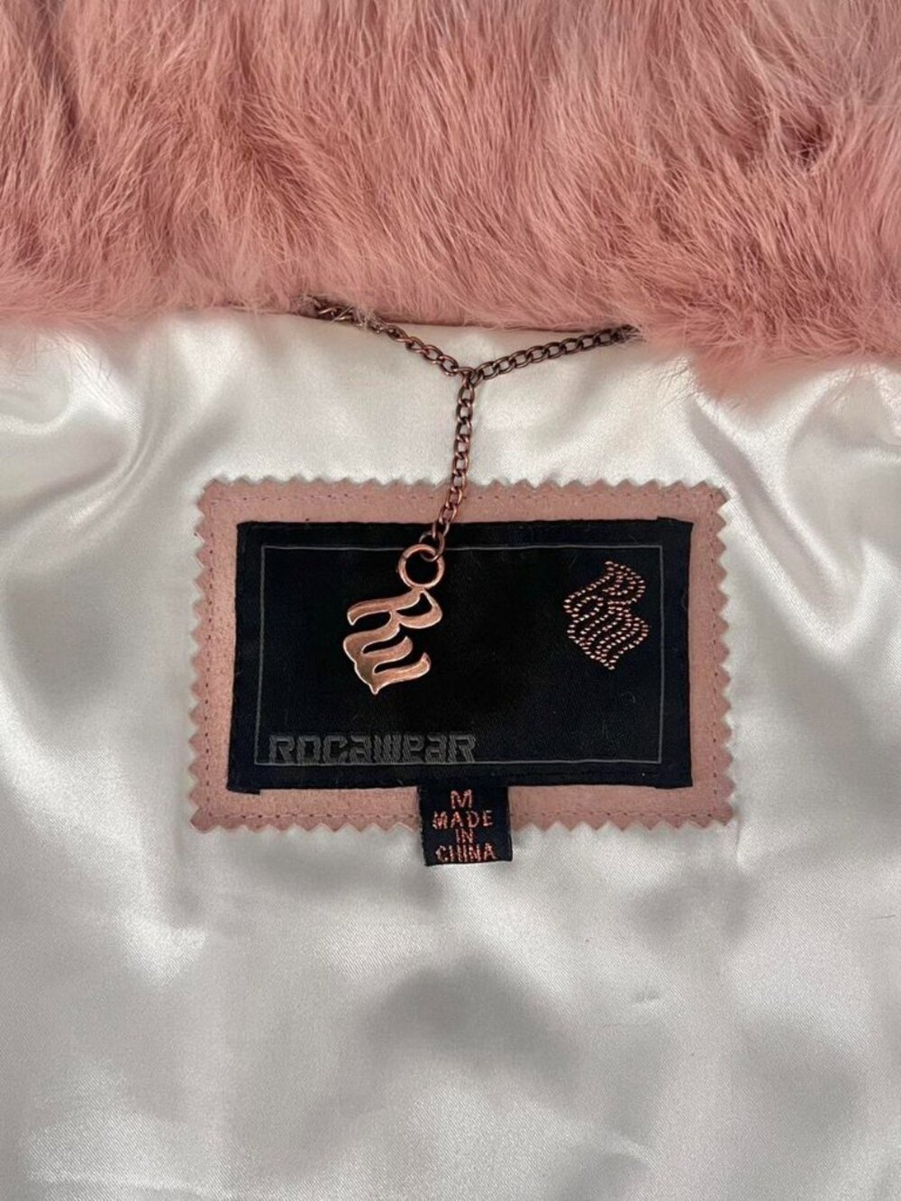 Pink Fur Jacket - Picture 6 of 7